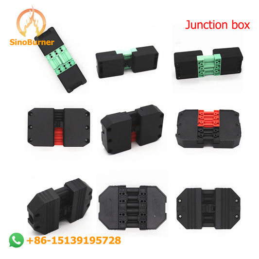 Special Junction Box for Burner 4-hole Bar Socket Multi-hole Plug 7-Pin Socket Male and Famale Socket